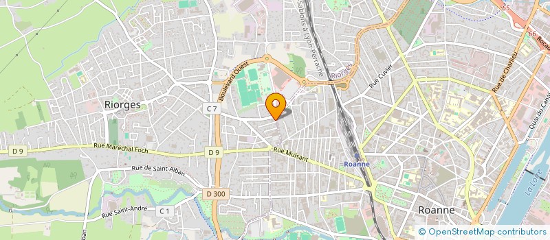 localisation de l'entreprise SELARL AUDREY PERENNOU à RIORGES