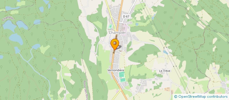 localisation de l'entreprise SELARL BADIER  CHAMPIER