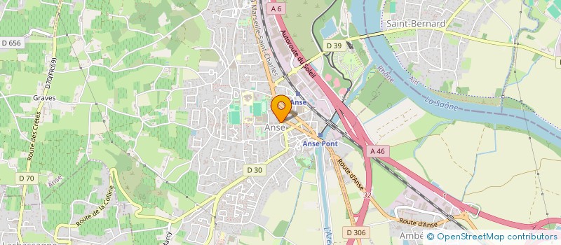 localisation de l'entreprise SELARL BALAYRE NICOLAS  ANSE