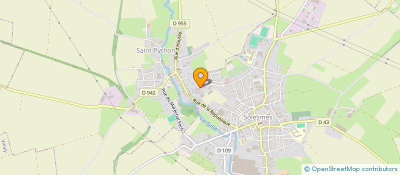 localisation de l'entreprise SELARL BALLA à SAINT-PYTHON