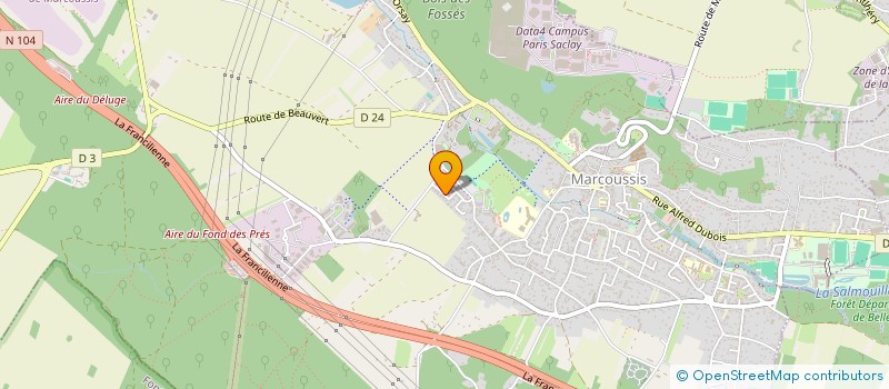 localisation de l'entreprise SELARL BANANA  MARCOUSSIS