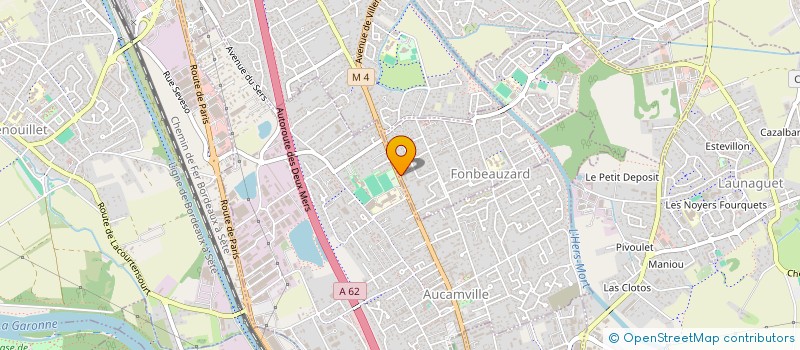 localisation de l'entreprise SELARL BARDELLOTTO-DELPY-FAULIN  FONBEAUZARD