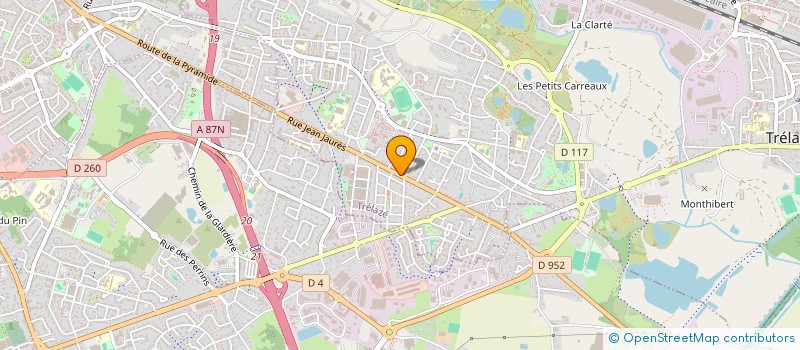 localisation de l'entreprise SELARL BASTIAN  TRELAZE