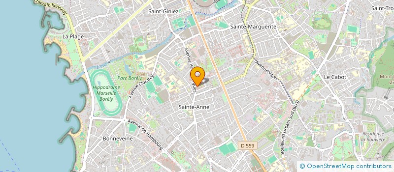 localisation de l'entreprise SELARL BAUDOUX LAURE à MARSEILLE