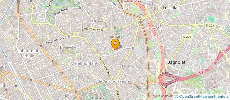 localisation de l'entreprise SELARL BAUDREY MJPM  PARIS