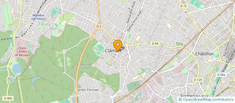 localisation de l'entreprise SELARL BEAUSOLEIL à CLAMART