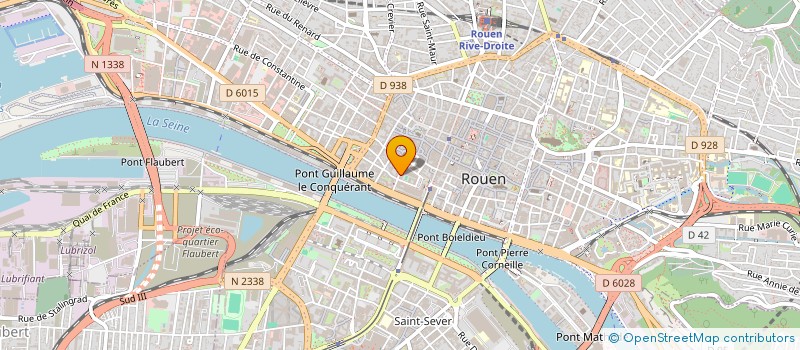 localisation de l'entreprise SELARL BELLHARI KARIM à ROUEN