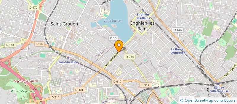 localisation de l'entreprise SELARL BENSOUSSAN à EPINAY-SUR-SEINE