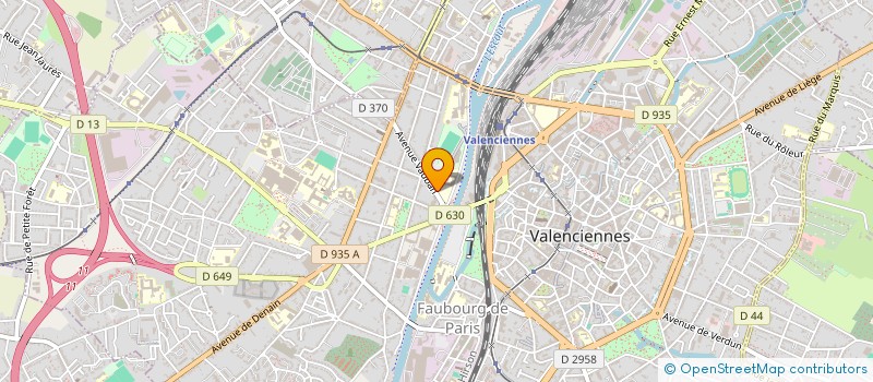 localisation de l'entreprise SELARL BENZEGHBA à VALENCIENNES