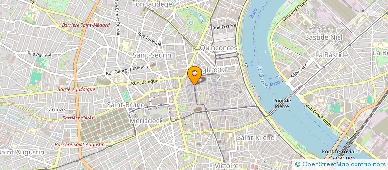 localisation de l'entreprise SELARL BERNARD CADIOT  BORDEAUX