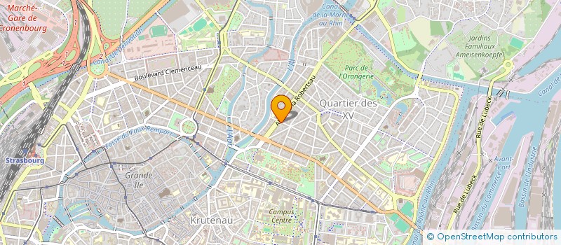 localisation de l'entreprise SELARL BIGOT GULDENFELS BIGOT-GONCALVES  STRASBOURG