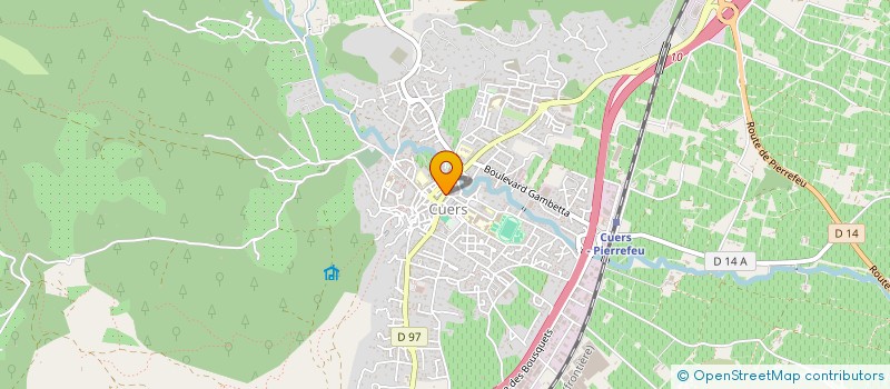 localisation de l'entreprise SELARL BILLIEMAZ  CUERS