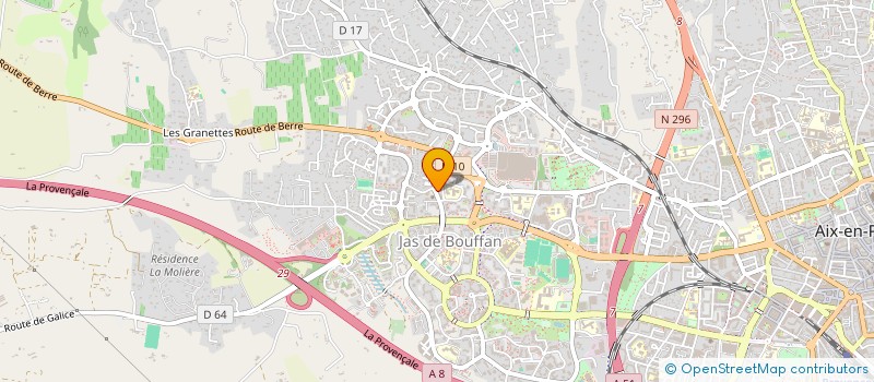localisation de l'entreprise SELARL BIOLOGIE MEDICALE DES DEUX ORMES à AIX-EN-PROVENCE