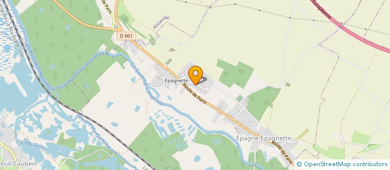 localisation de l'entreprise SELARL BL  EPAGNE-EPAGNETTE