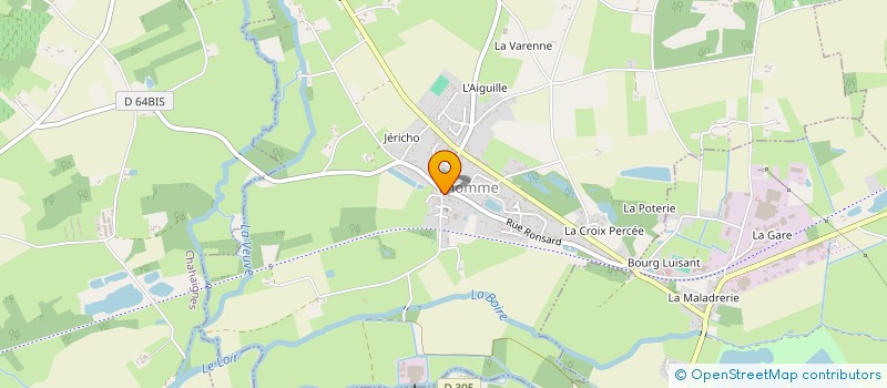 localisation de l'entreprise SELARL BODELET VALENTIN  LHOMME