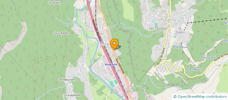 localisation de l'entreprise SELARL BONADA  MAGLAND