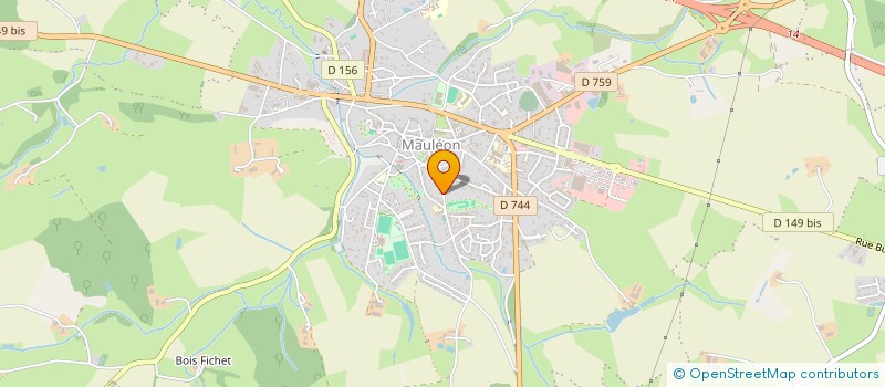 localisation de l'entreprise SELARL BOUDEAU LOUIS-MARIE  MAULEON