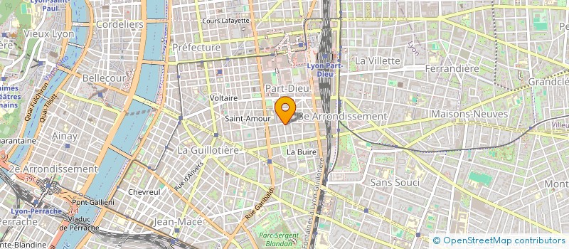 localisation de l'entreprise SELARL BRIANT PARTENSKY  LYON