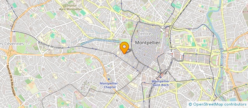 localisation de l'entreprise SELARL BSR à MONTPELLIER