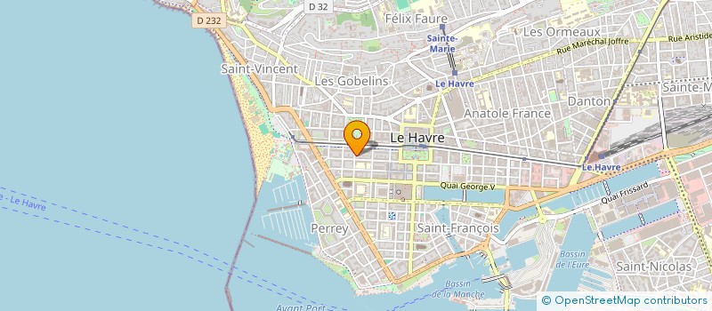 localisation de l'entreprise SELARL BUCULEU à LE HAVRE