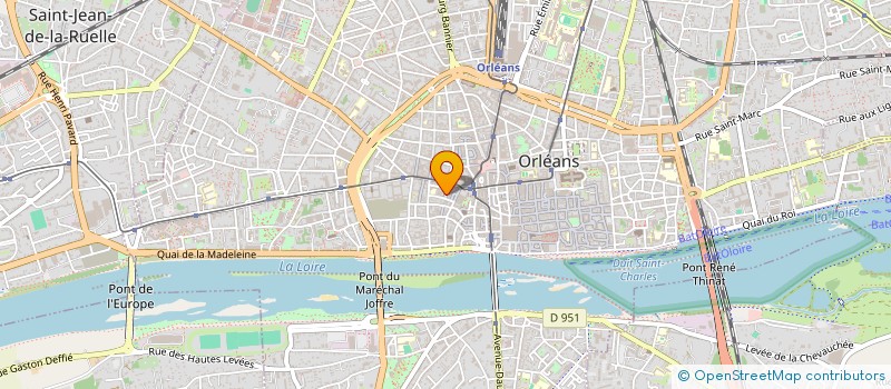 localisation de l'entreprise SELARL BUI HUU ET DE FRANSSU à ORLEANS