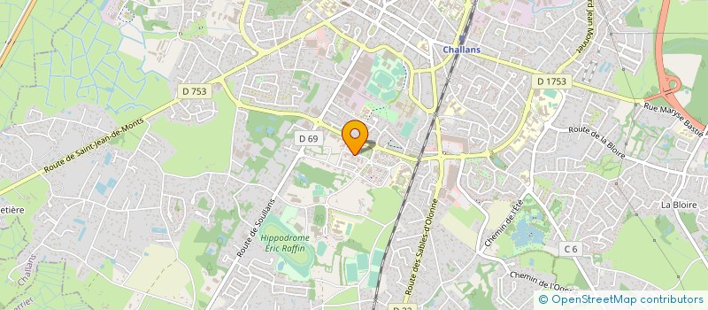 localisation de l'entreprise SELARL CABINET DELAUNAY ET ASSOCIES à CHALLANS