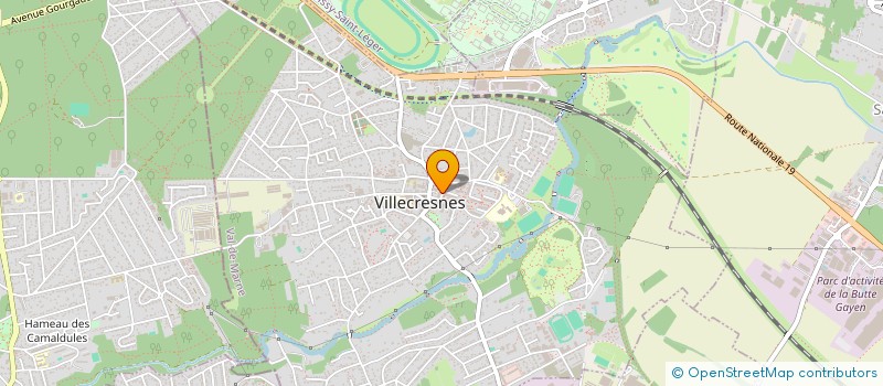 localisation de l'entreprise SELARL CABINET DENTAIRE D' ATILLY à VILLECRESNES