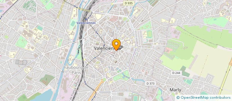 localisation de l'entreprise SELARL CABINET DENTAIRE DOCTEUR PJ VANDOORNE à VALENCIENNES