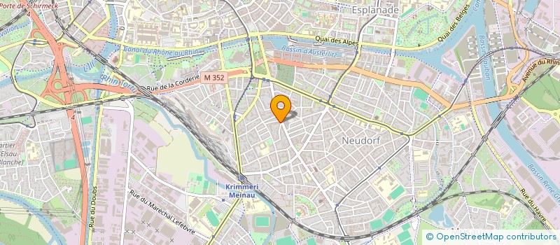 localisation de l'entreprise SELARL CABINET DENTAIRE DR ANTOINE VASCHETTO  STRASBOURG