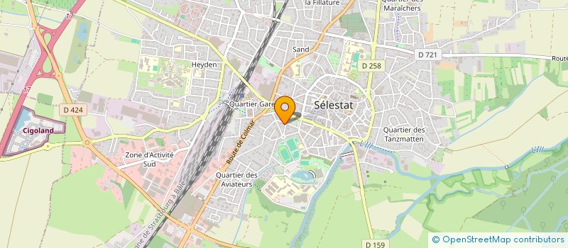 localisation de l'entreprise SELARL CABINET DENTAIRE DR BOSTETTER à SELESTAT