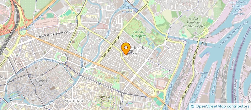 localisation de l'entreprise SELARL CABINET DENTAIRE DU DOCTEUR JULIA SIFFERT à STRASBOURG