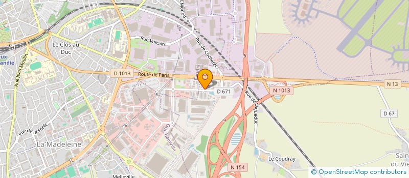 localisation de l'entreprise SELARL CABINET DENTAIRE LAYOLE  LE VIEIL-EVREUX