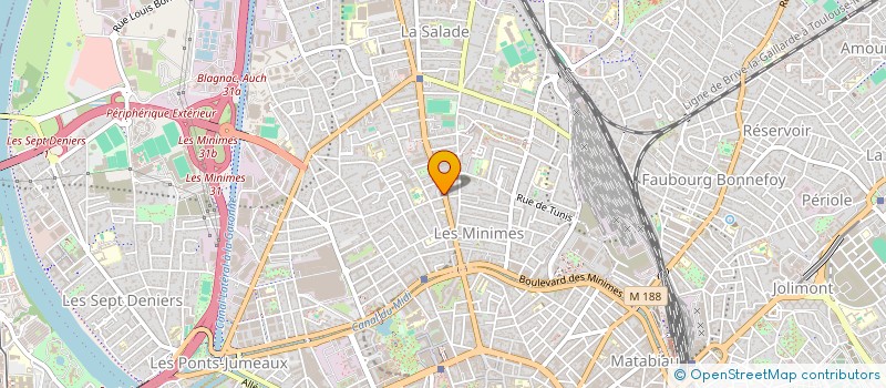 localisation de l'entreprise SELARL CABINET DR ARNAL à TOULOUSE