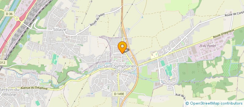 localisation de l'entreprise SELARL CABINET DU DOCTEUR ERIC DONJON  COMMUNAY