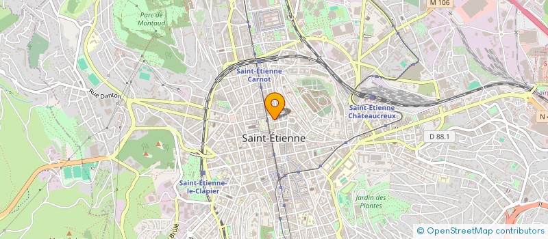 localisation de l'entreprise SELARL CABINET DU DOCTEUR SIMON LIVESEY à SAINT-ETIENNE