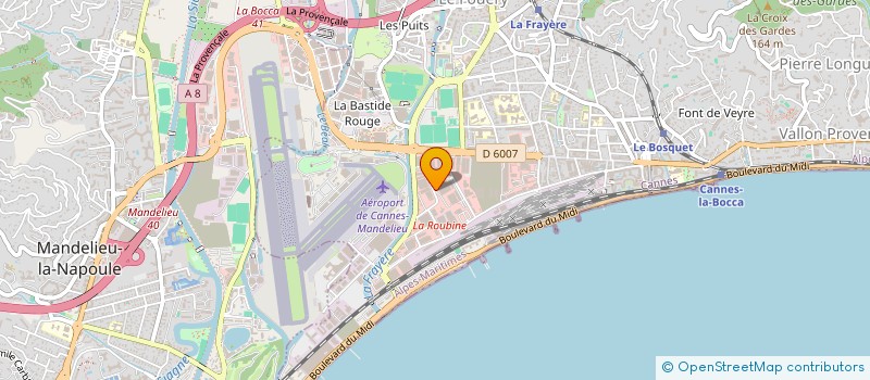 localisation de l'entreprise SELARL CABINET INFIRMIER DES ANGLAIS à CANNES