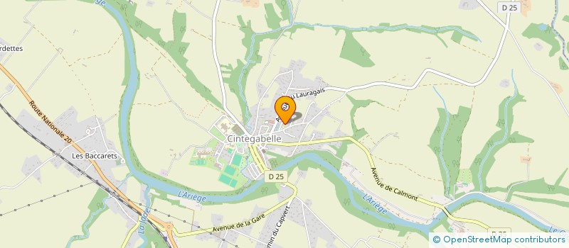 localisation de l'entreprise SELARL CABINET INFIRMIER LEDA DUCROS à CINTEGABELLE