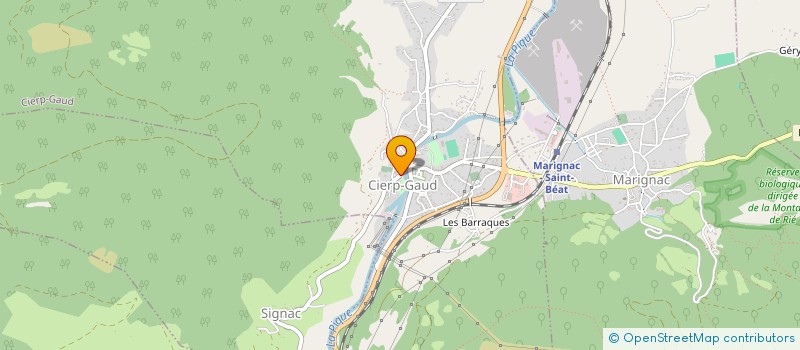 localisation de l'entreprise SELARL CABINET WIEGERT à CIERP-GAUD