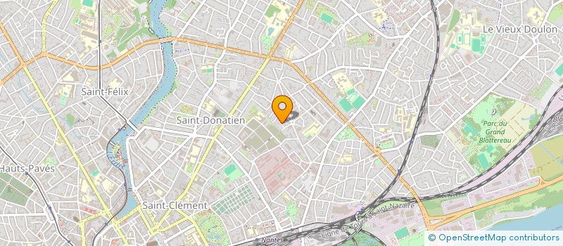 localisation de l'entreprise SELARL CALMELET à NANTES