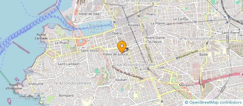 localisation de l'entreprise SELARL CAMPOCASSO & ASSOCIES  MARSEILLE