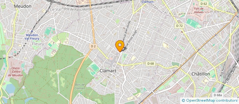 localisation de l'entreprise SELARL CARDIOCLAM à CLAMART