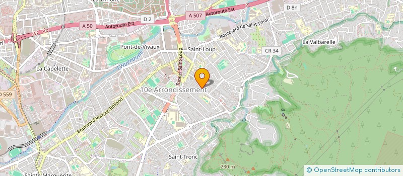 localisation de l'entreprise SELARL CARGALOTTE à MARSEILLE