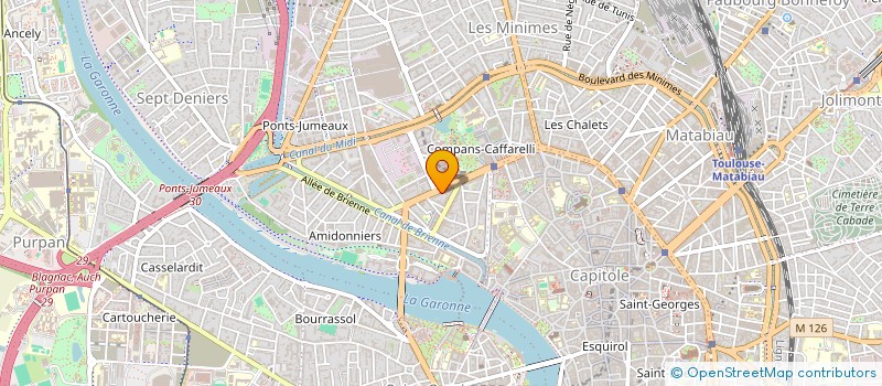 localisation de l'entreprise SELARL CAROLINE DUMOLIE à TOULOUSE