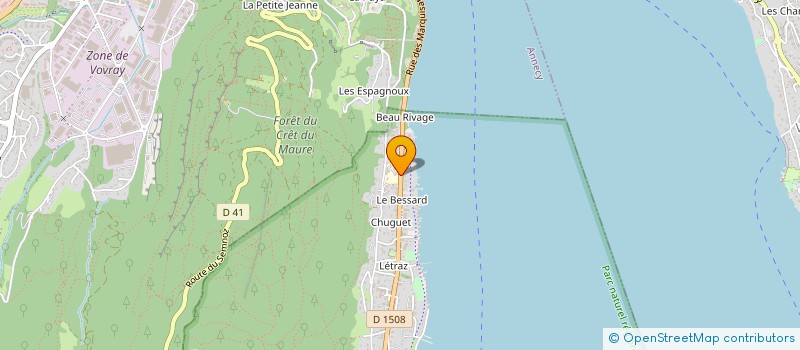 localisation de l'entreprise SELARL CATALINA  SEVRIER