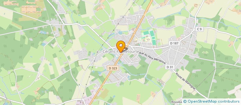 localisation de l'entreprise SELARL CATOLLIER  CERANS-FOULLETOURTE