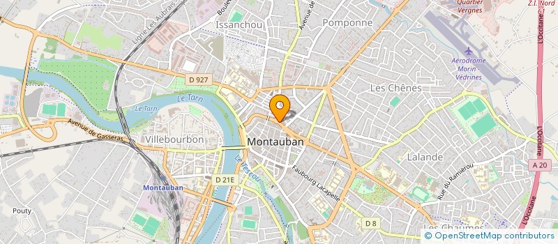 localisation de l'entreprise SELARL CAZES JEAN-MICHEL  MONTAUBAN