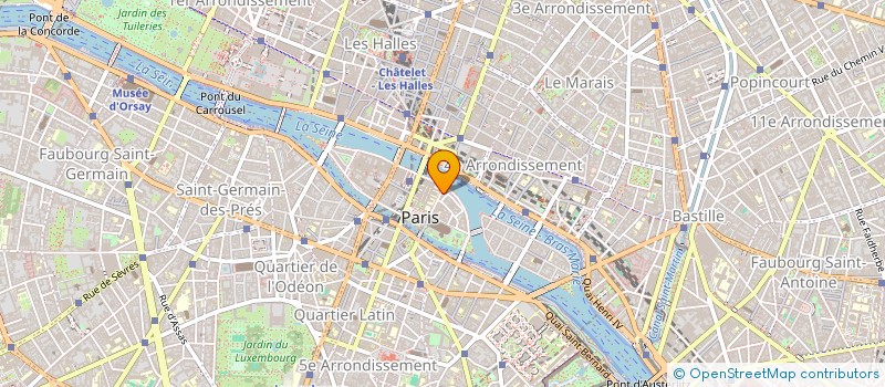 localisation de l'entreprise SELARL CBS  PARIS