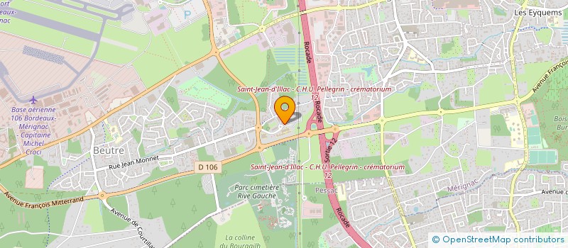 localisation de l'entreprise SELARL CCER  MERIGNAC