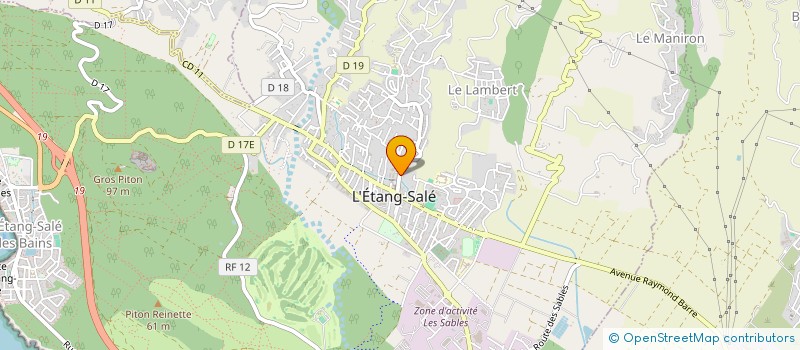 localisation de l'entreprise SELARL CEMES à L'ETANG-SALE