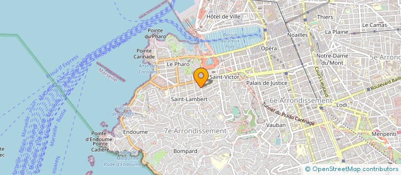 localisation de l'entreprise SELARL CEMIE à MARSEILLE